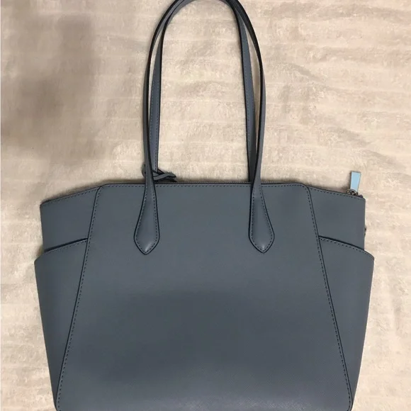 NWT Michael Kors NEW BUNDLE Large Leather Top-Zip Satchel & Matching Billfold - Picture 3 of 15